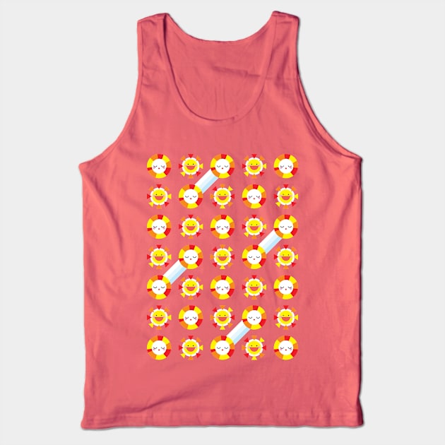 Sunny Days I Tank Top by littleoddforest